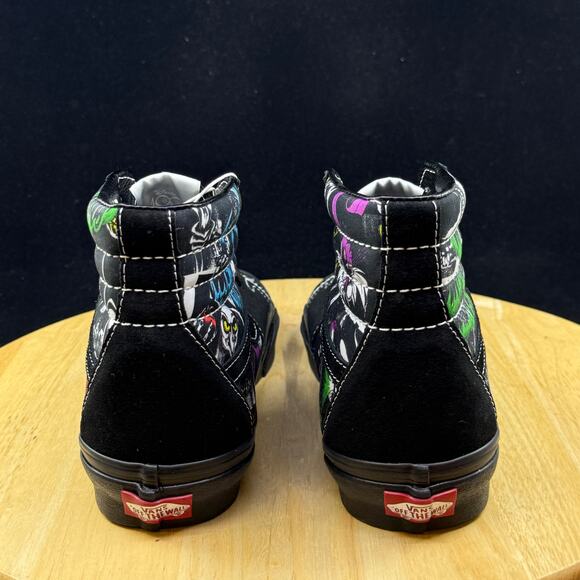 VANS x DISNEY 100 Villains Sk8-Hi Mens Shoes (NEW) Black High Tops M 6.5/ 8 Wmns - Picture 6 of 10